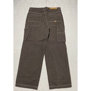 PJ Jeans Brown Carpenter Pants Relaxed Fit Men's Size 40 Cotton Y2K